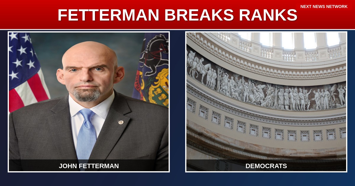 FETTERMAN BREAKS RANKS: Pennsylvania Senator APPLAUDS Trump While Democrats Sit in SILENT Protest