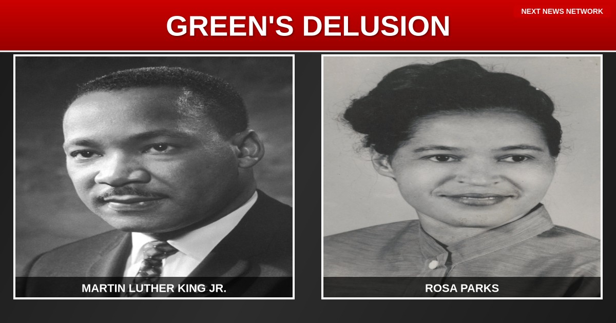 SHAMEFUL: Democrat Al Green COMPARES HIMSELF to MLK and Rosa Parks After SOTU Disruption