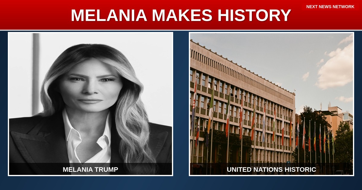 HISTORIC: First Lady Melania Trump Set to Make History at United Nations Security Council