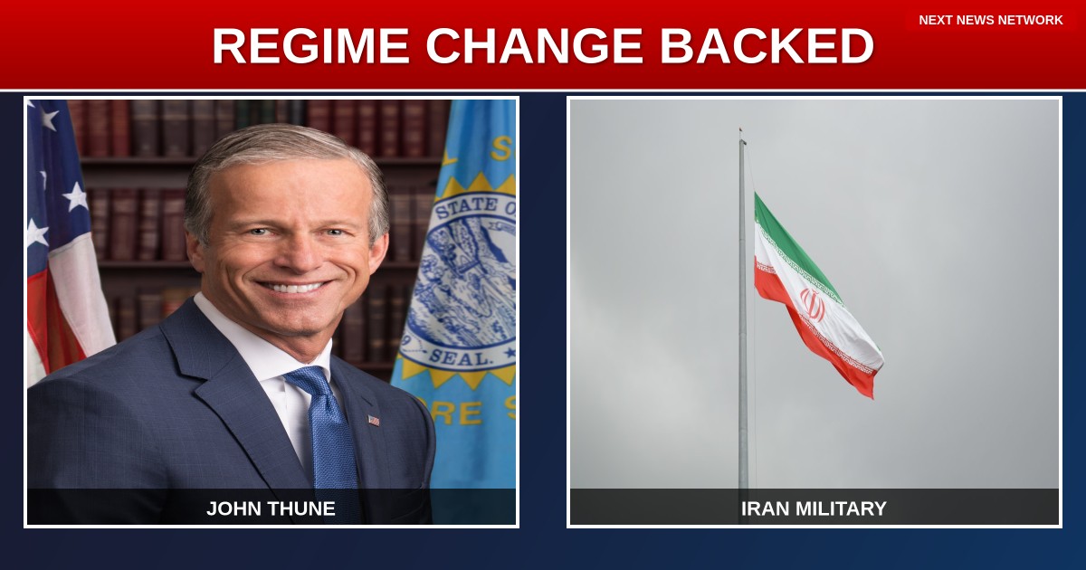 MAJOR BACKING: Senate Leader Thune Supports REGIME CHANGE as Trump Eyes Iran Strike