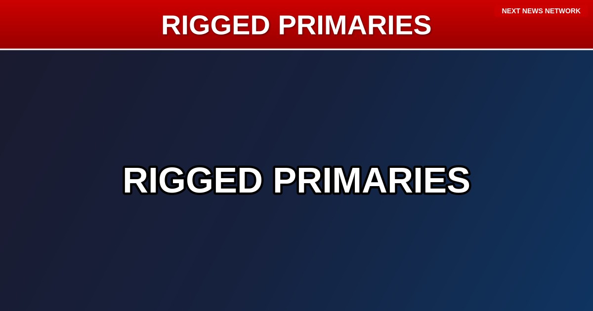 EXPOSED: Democrats RIGGING Their Own 2026 Primaries as Outsider Candidates Revolt Against DCCC