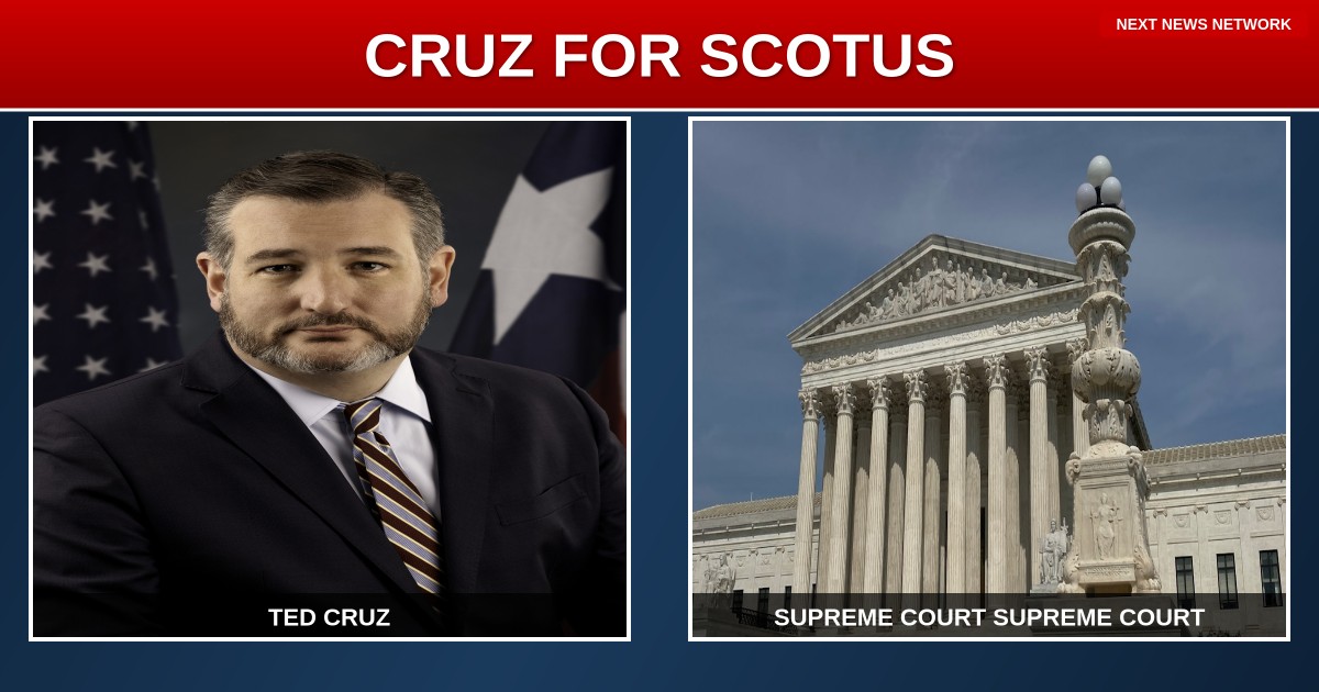 GAME CHANGER: Trump Floats Ted Cruz for SUPREME COURT as Justice Retirement Rumors Intensify