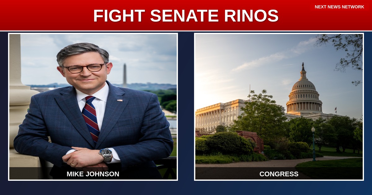 BREAKING: House Freedom Caucus DEMANDS Johnson Fight Senate RINOs Over SAVE Act