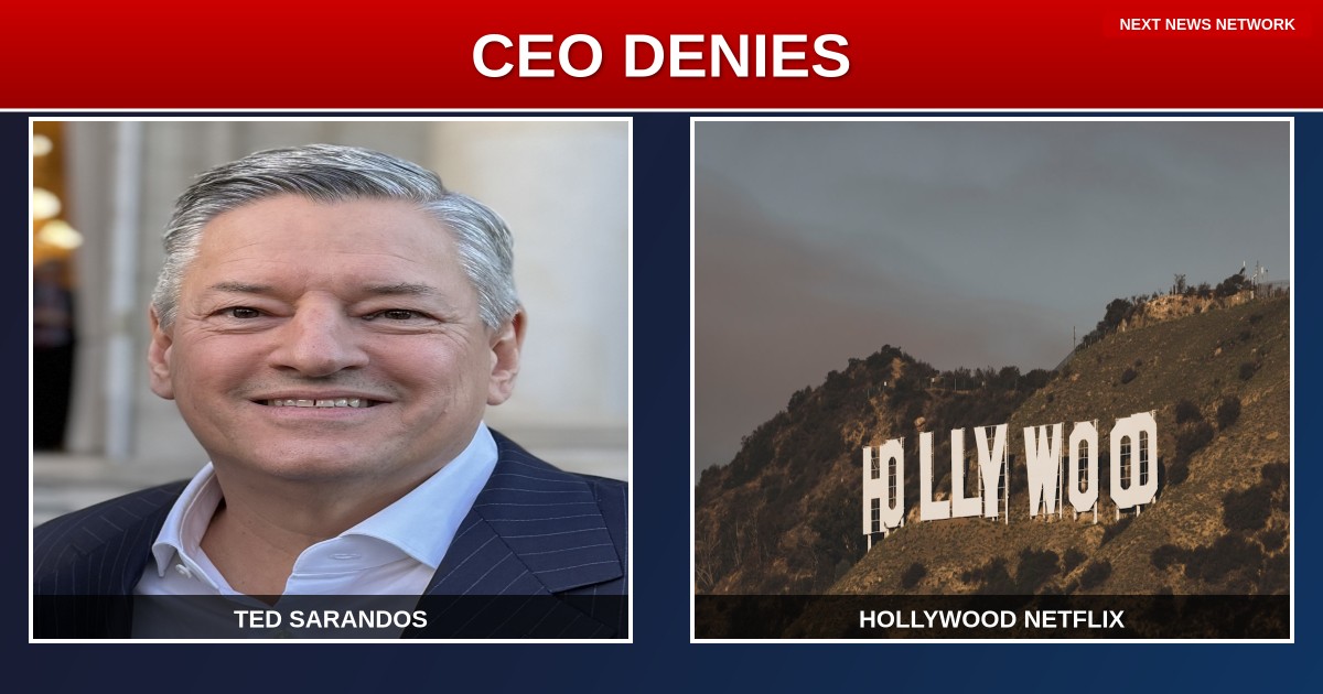 Netflix CEO DENIES Trump Killed Warner Bros Deal as Hollywood Merger Wars Heat Up