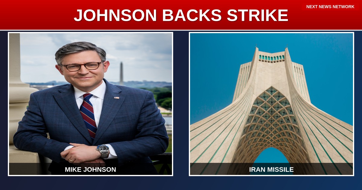 BREAKING: Speaker Johnson BACKS Trump's Iran Strike After Classified Briefing Reveals MISSILE THREAT