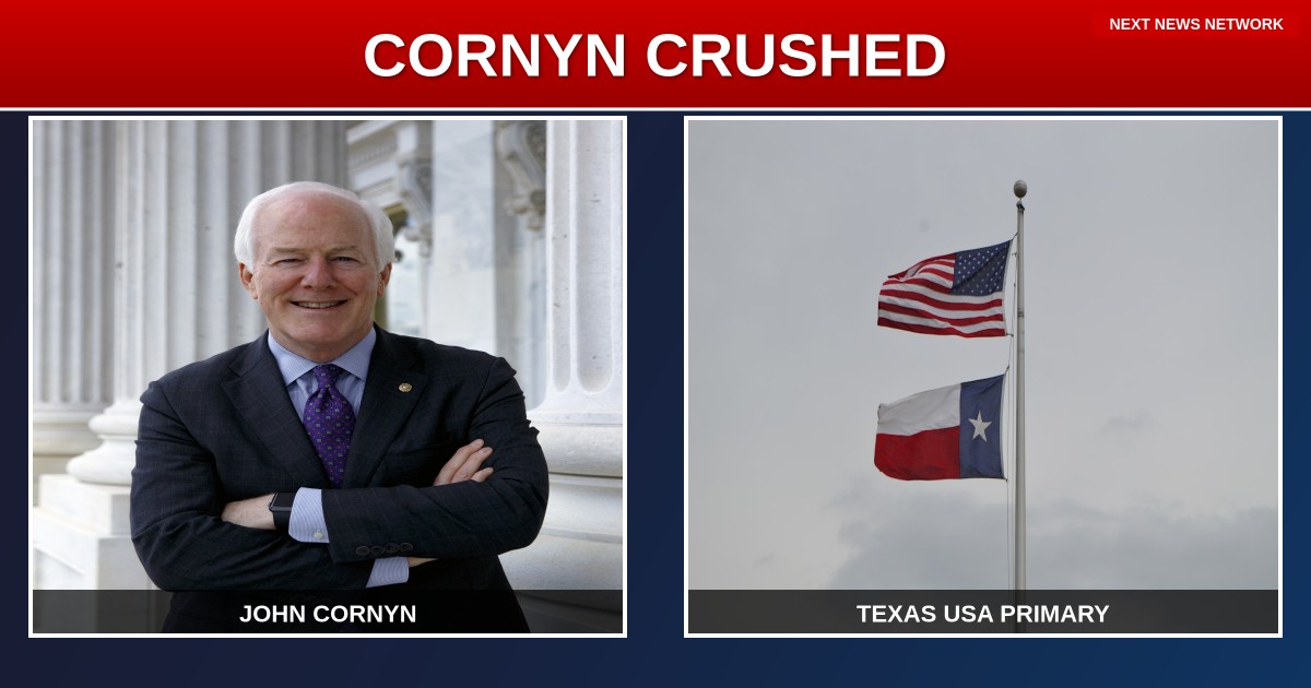TEXAS SHOWDOWN: Senator John Cornyn Faces CAREER-ENDING Primary Challenge as MAGA Revolt Intensifies
