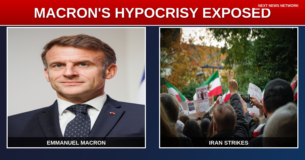EXPOSED: Macron SLAMS Trump's Iran Strikes While France Shoots Down Iranian Drones