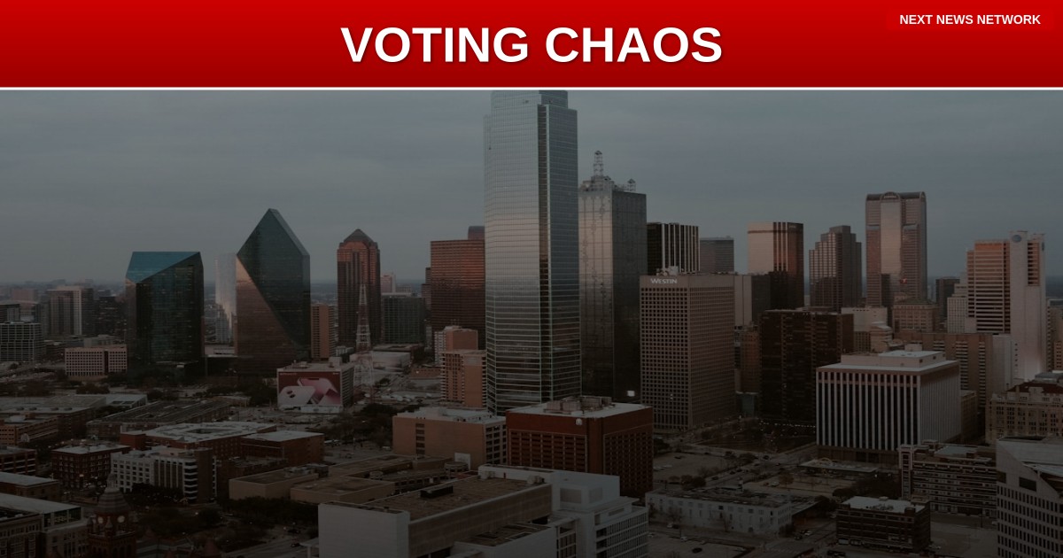 CHAOS in Dallas: Democrat Voting 'CONFUSION' Extends Polls While GOP Follows Rules