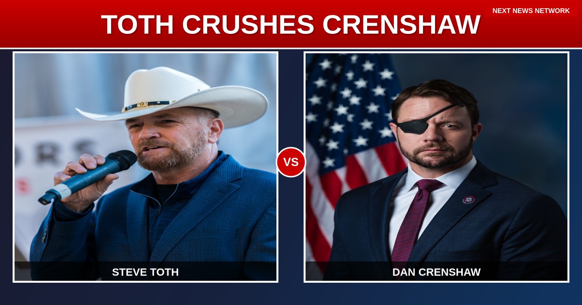 AMERICA FIRST VICTORY: Steve Toth DEFEATS RINO Dan Crenshaw in Texas GOP Primary Upset