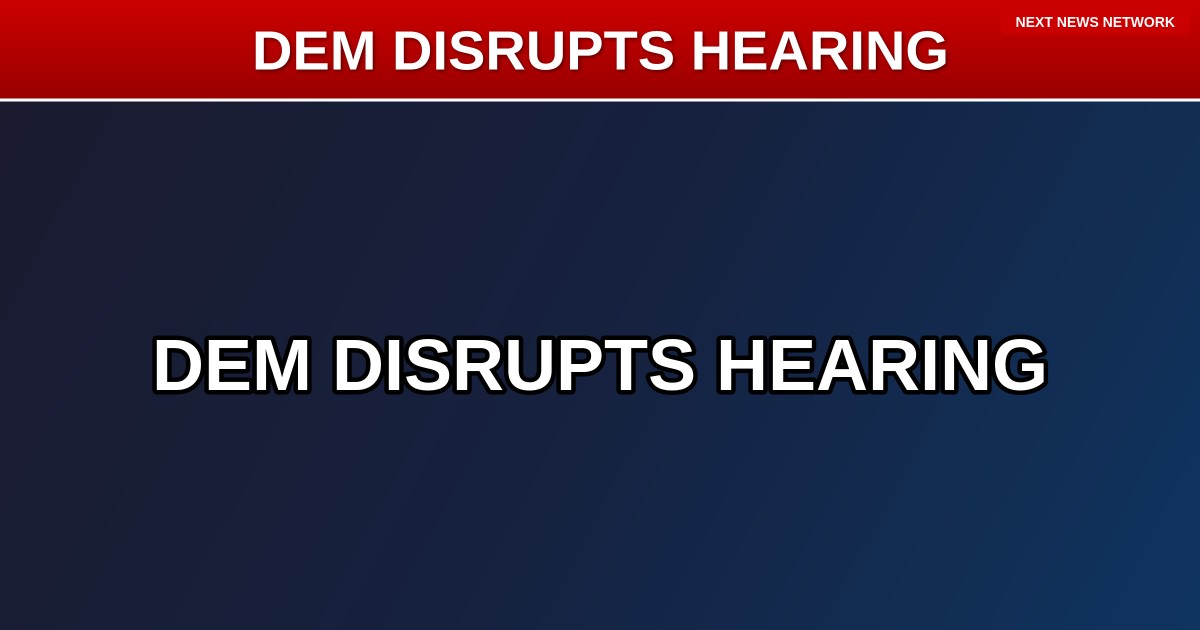 EXPOSED: Anti-Trump Impeachment Dem DISRUPTS GOP Hearing on Illegal Immigrant Truck Licenses