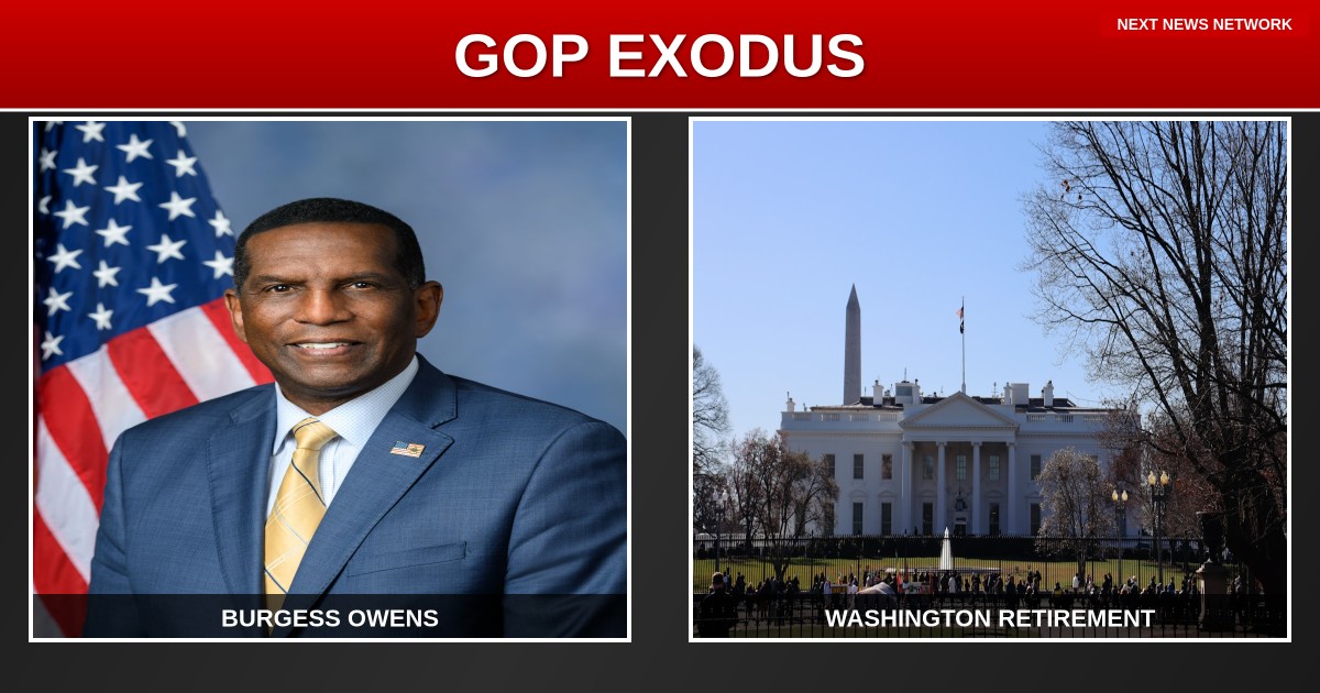 EXODUS: Utah Rep. Burgess Owens RETIRES as Historic Wave of House Republicans Flee Washington