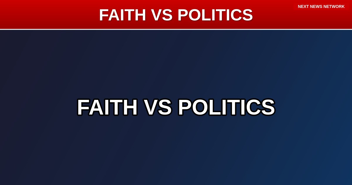 BREAKING: Faith and Politics COLLIDE as Democrats Push Christian Voters Away