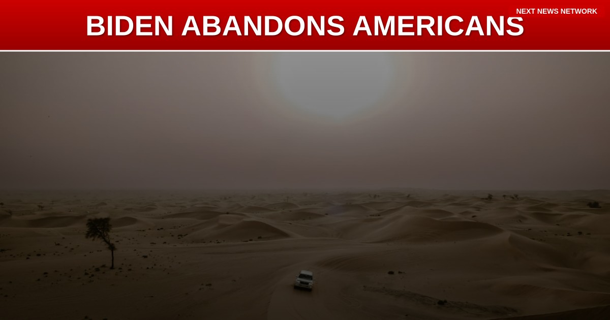 SHAMEFUL: Americans FLEE to Private Rescue Groups After Biden's Foreign Policy DISASTERS Leave Chaos