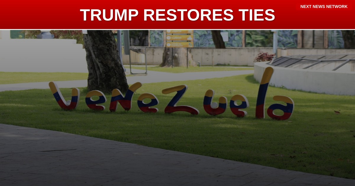BREAKING: Trump RESTORES Diplomatic Ties With Venezuela After Biden's Failed Regime-Change Agenda