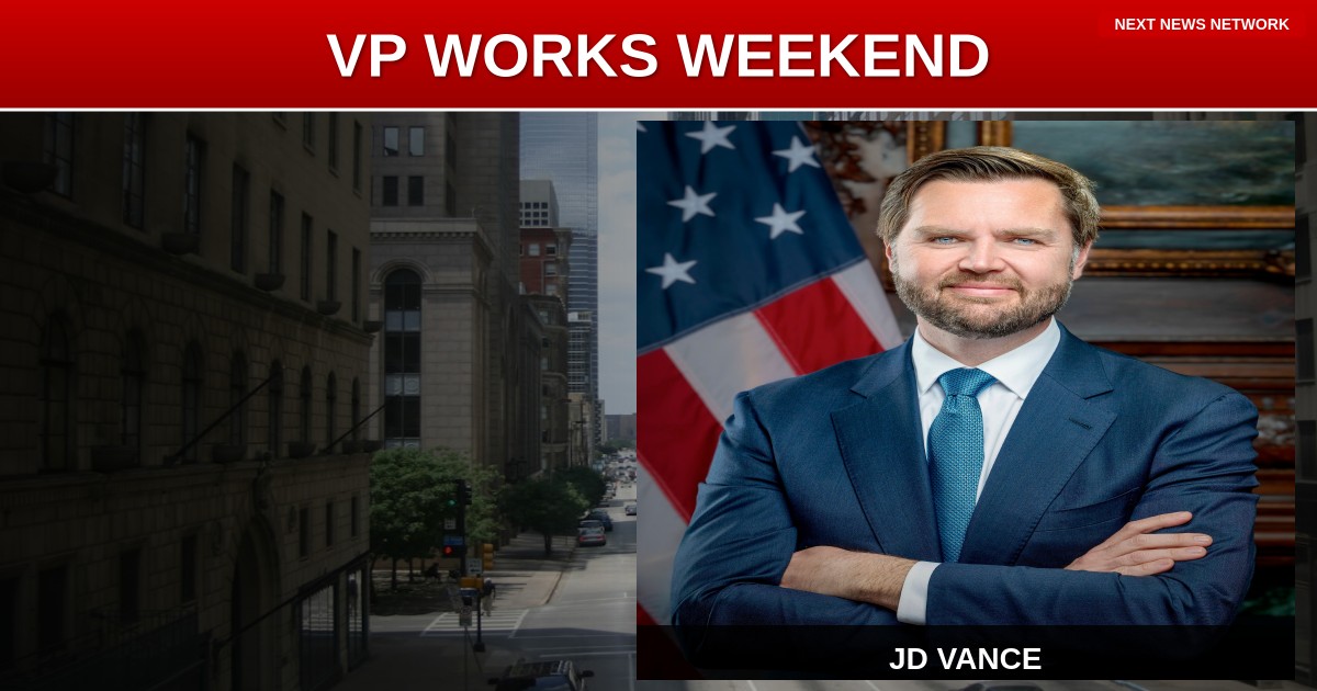 WORKING WEEKEND: VP Vance Spotted Arriving at West Wing as Trump Admin Keeps America First Agenda Rolling