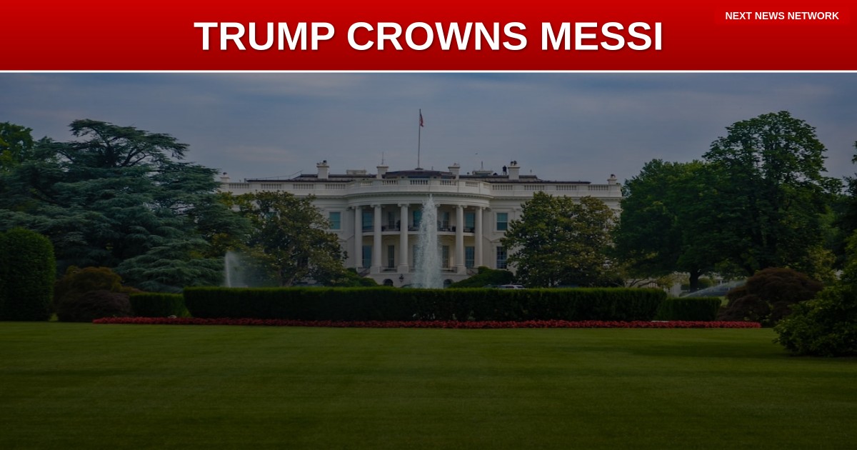 TRUMP PRAISES Lionel Messi as 'BETTER THAN PELE' During Historic White House Visit