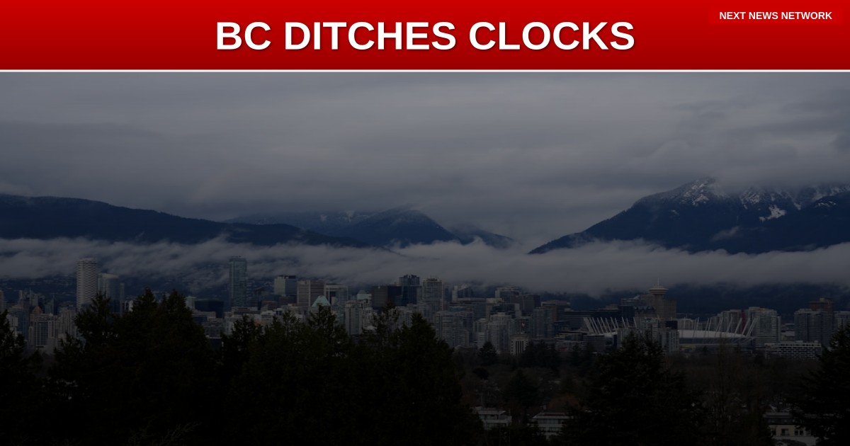 BREAKING: British Columbia DITCHES Daylight Saving Time While Canada Scrambles to Deal With TRUMP TARIFFS