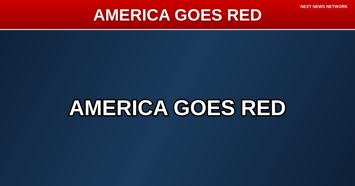 MAJOR SHIFT: Media Expert Confirms America Going RED as Liberal Cities Become Isolated Islands
