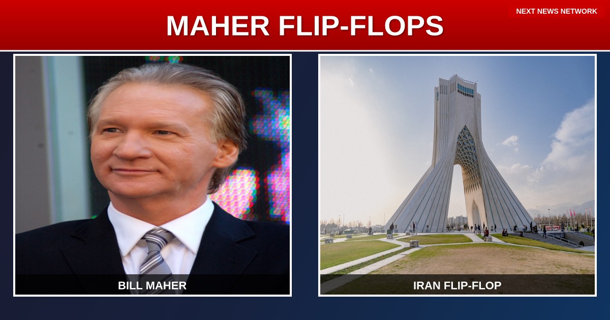 FLIP-FLOP: Bill Maher Suddenly SUPPORTS Iran Military Action - But Only If Trump Keeps Troops Out