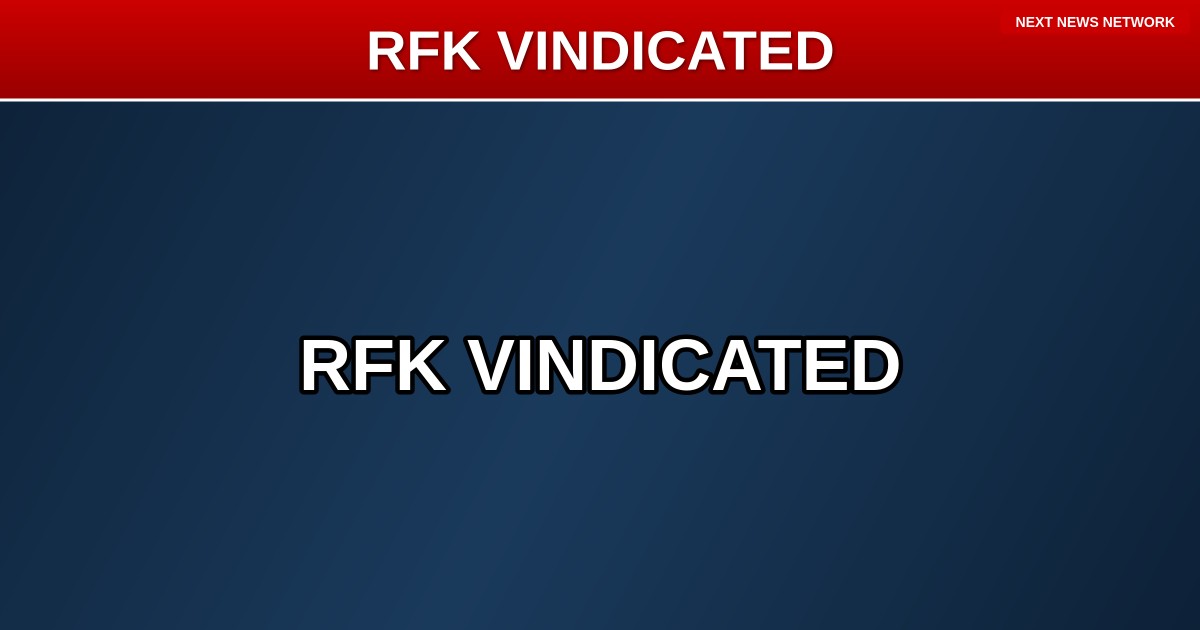 VINDICATED: Why Pro-Life Conservatives Were RIGHT to Support RFK Jr. Despite RINO Doubts