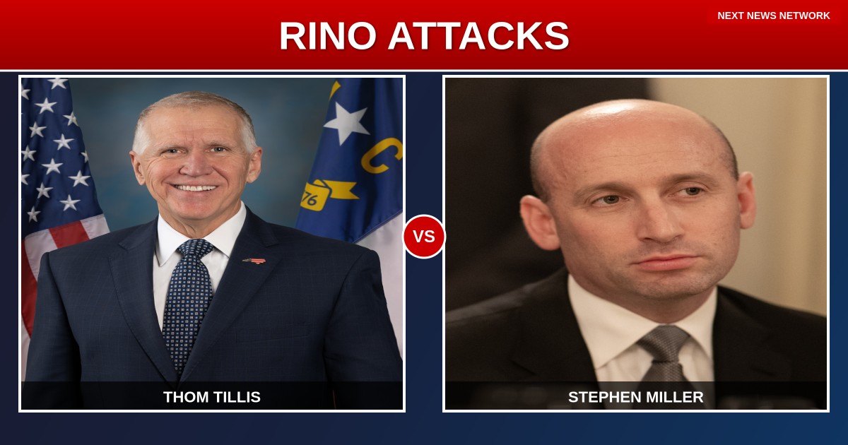 RINO ALERT: Establishment Republican Thom Tillis ATTACKS Trump's Top Immigration Enforcer Stephen Miller