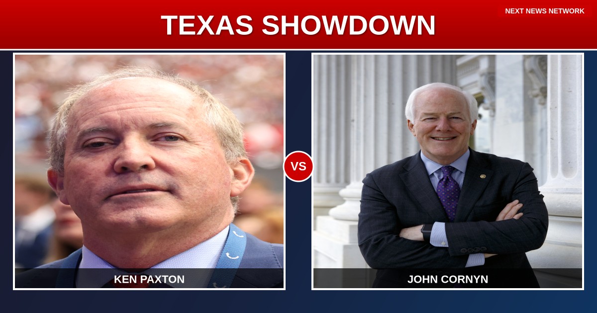 EPIC SHOWDOWN: MAGA Champion Paxton CHALLENGES Establishment Senator Cornyn in Battle for Trump's Texas