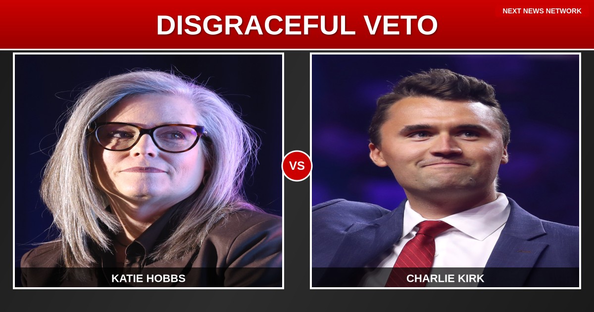 DISGRACEFUL: Arizona Democrat Governor VETOES Charlie Kirk Memorial License Plate After Conservative Leader's Assassination