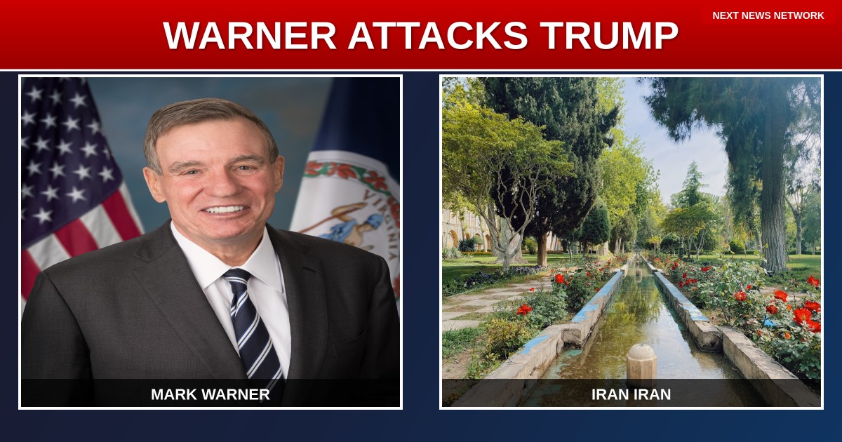 DEEP STATE Democrat Warner ATTACKS Trump's Iran Strike - Undermines Commander-in-Chief While Nation Under Threat