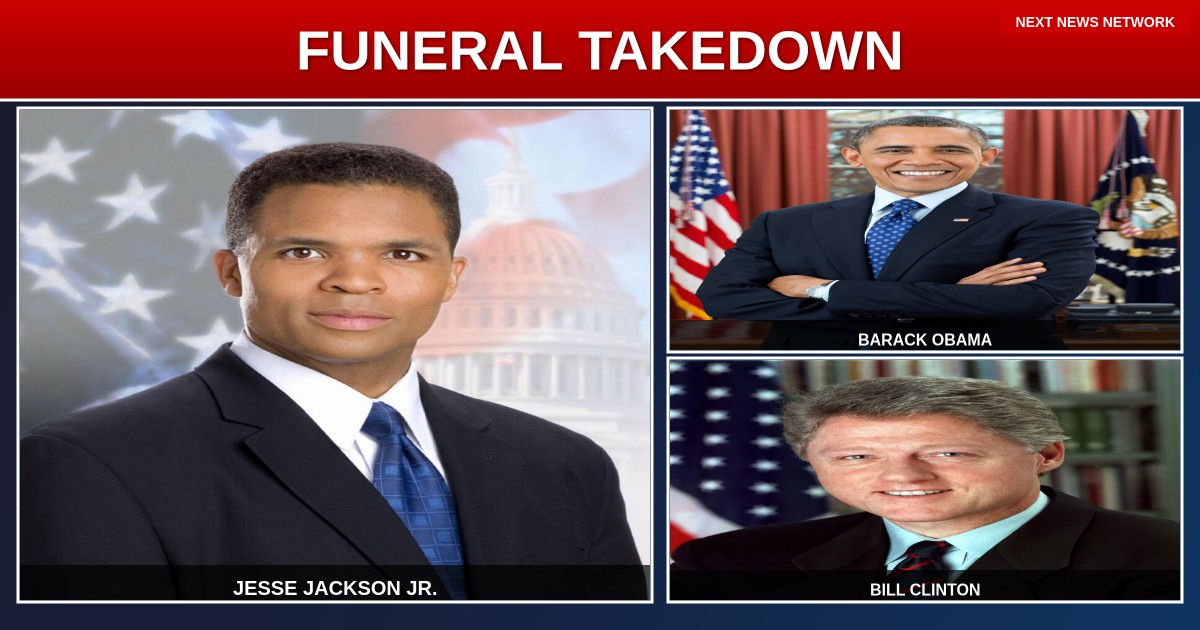 BRUTAL: Jesse Jackson Jr. DESTROYS Democrat Presidents at Father's Funeral
