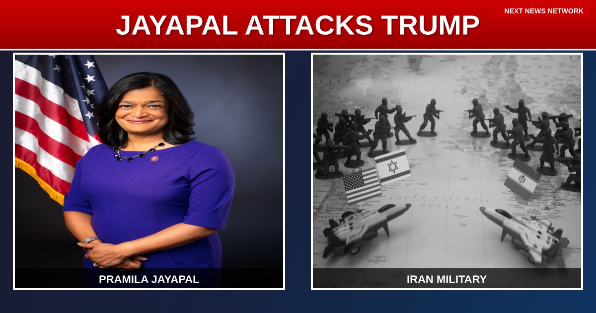 EXPOSED: Anti-Trump Democrat PRAMILA JAYAPAL Attacks President's Iran Strikes, Claims 'Constitutional Violation'