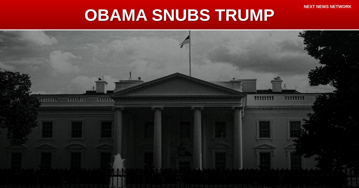 SNUB: Obama Center BLOCKS Trump From Opening Ceremony - Petty Politics Hit New Low