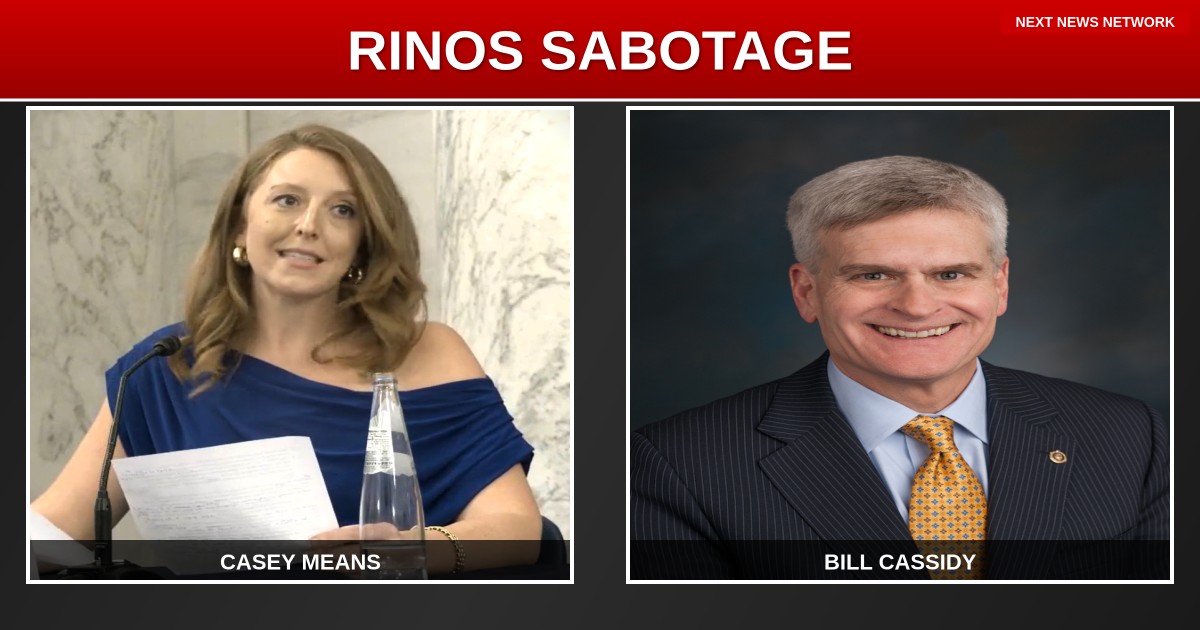 RINO Republicans SABOTAGE Dr. Casey Means' Surgeon General Nomination in HELP Committee