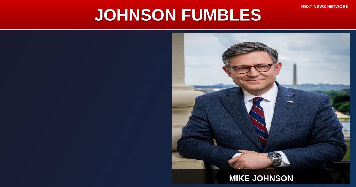 FUMBLE: Speaker Johnson Pushes Mystery Reconciliation Bill While Trump Focuses on REAL Priorities