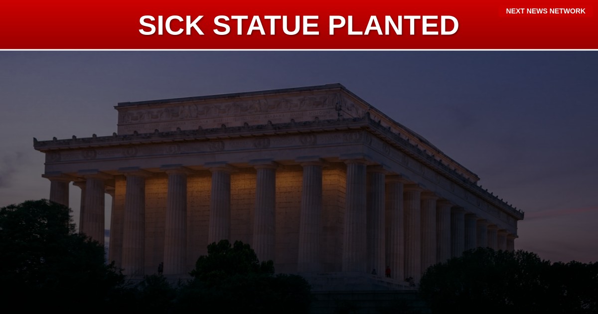 DISGUSTING: Anti-Trump Activists Plant SICK Epstein Statue on National Mall to Smear President