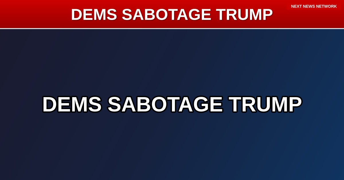 EXPOSED: Democrats WEAPONIZE War Powers Law to SABOTAGE Trump's America First Agenda