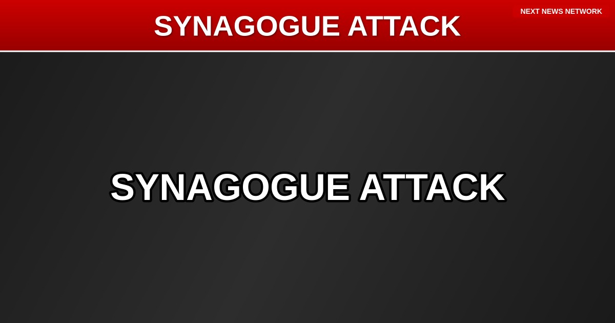 BREAKING: Gunfire Erupts After Vehicle CRASHES Into Michigan Synagogue