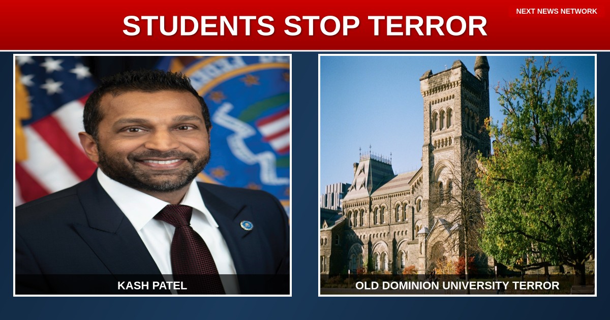 HEROES: Brave Students STOP Terror Attack at Old Dominion University, FBI Director Patel Praises Life-Saving Actions