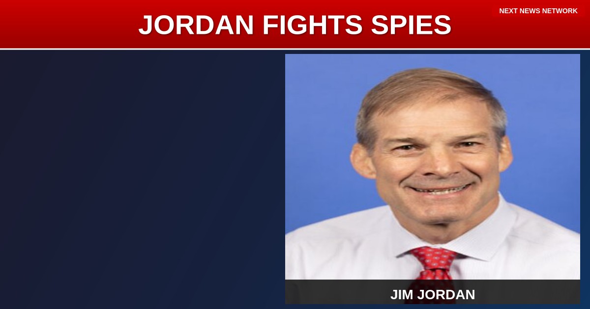 BREAKING: Jim Jordan Pushes for 'Clean' FISA Reauthorization to End Deep State Surveillance Abuse