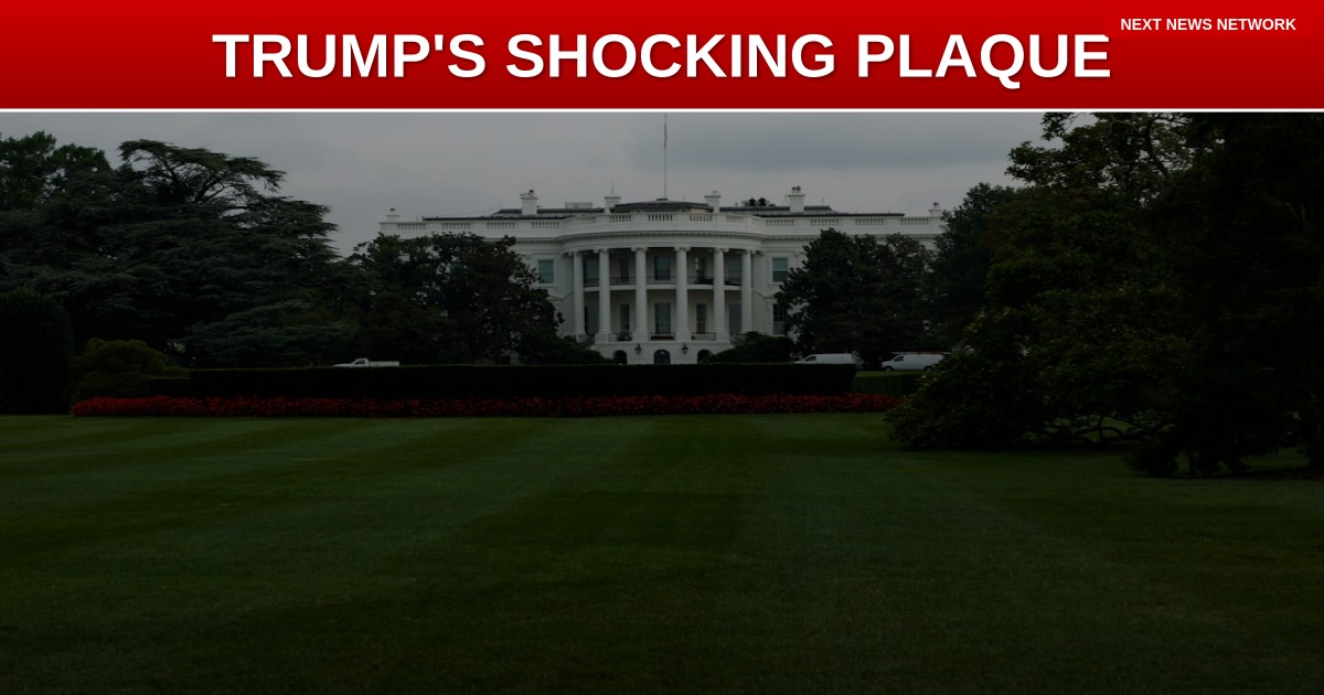 BREAKING: Trump's SECRET White House Installation STUNS Visitors - What He Put on Biden's Plaque Will SHOCK You