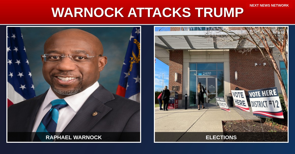 EXPOSED: Radical Democrat Warnock ATTACKS Trump's SAVE America Act, Claims Protecting Elections is 'Voter Purging'