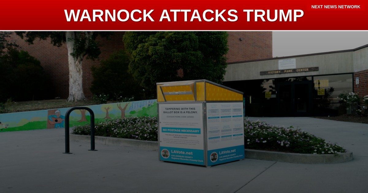EXPOSED: Warnock Claims Trump's Voter Integrity Law Is 'Big Bad Federal Government' Purging Voters