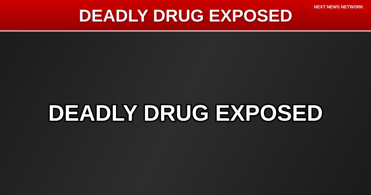 BREAKING: Congress EXPOSES 'Devastatingly Lethal' Drug Crisis MORE DEADLY Than Fentanyl
