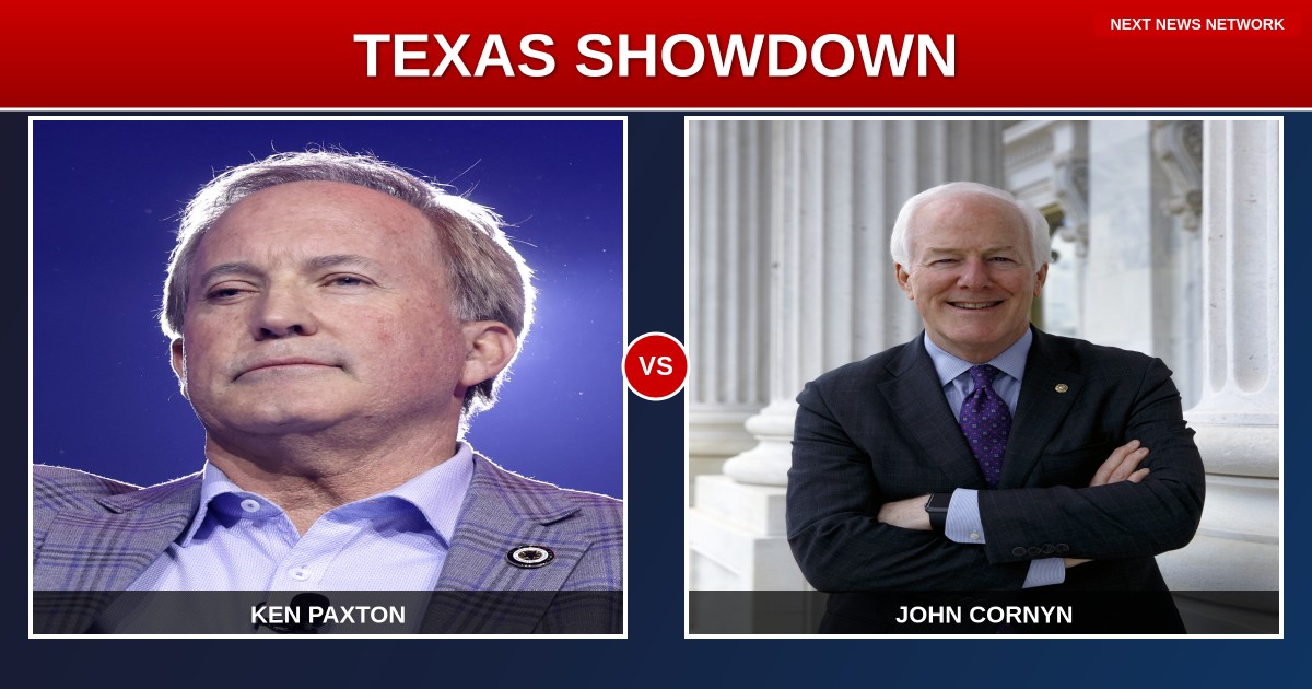TEXAS SHOWDOWN: America First Champion Ken Paxton SURGES Past RINO Cornyn in New Poll