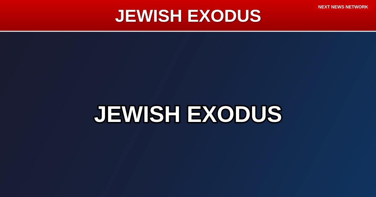 ABANDONED: Jewish Americans FLEE Democrats as Liberal Antisemitism EXPLODES Nationwide