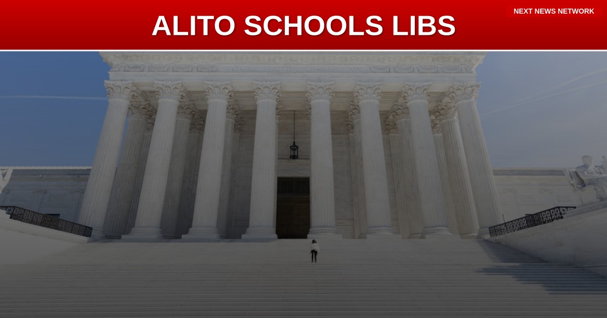 BREAKING: Justice Alito SCHOOLS Liberal Lawyers on Basic English as Supreme Court Takes On Election Integrity Fight