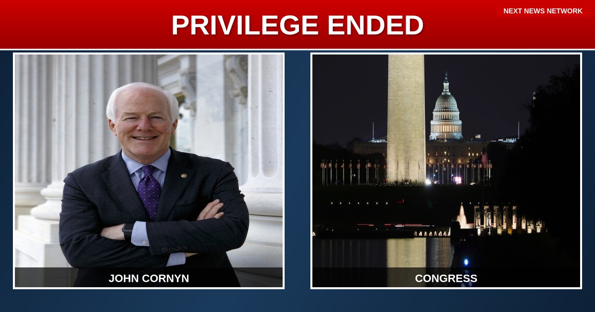 FINALLY: Cornyn ENDS Congressional Airport Privilege as DHS Shutdown Exposes Government Waste