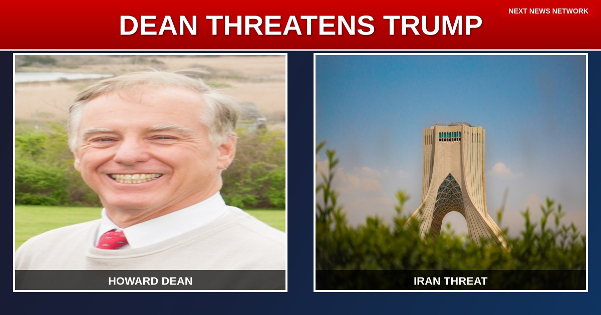 DESPERATE Howard Dean THREATENS Trump: Claims Iran Invasion Would End GOP Power