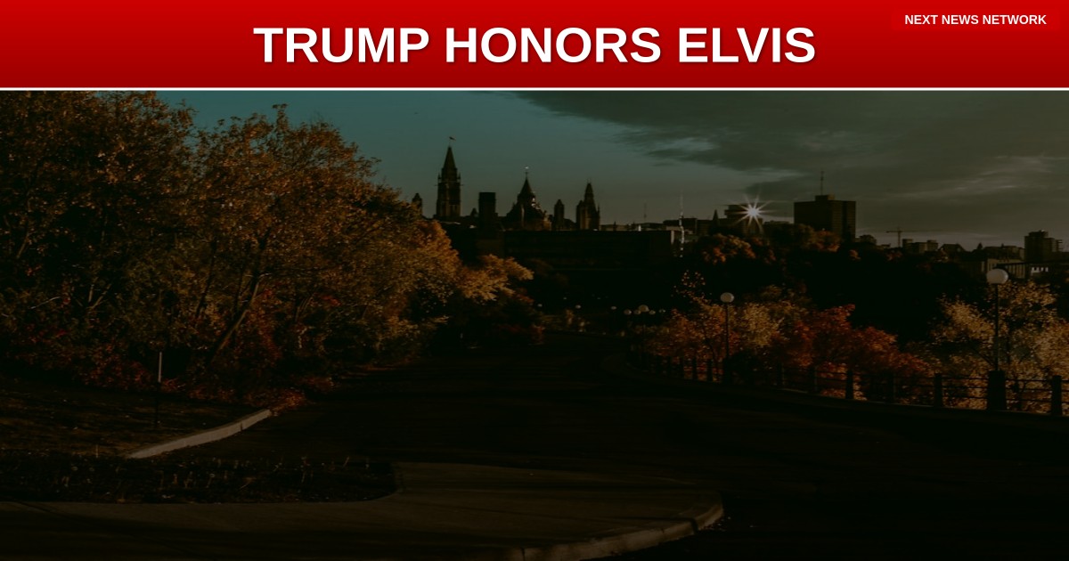 TRUMP Makes HISTORIC Visit to Graceland - Honors American Icon Elvis Presley