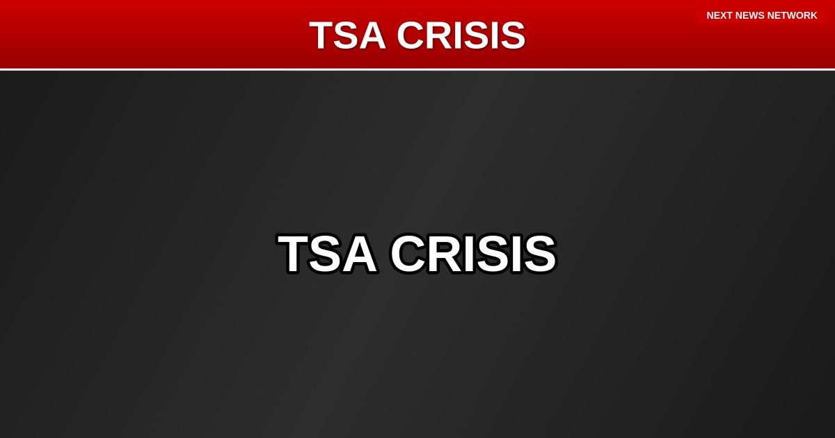 BREAKING: TSA Workers STILL Unpaid After 40 Days as Democrats Block Government Funding