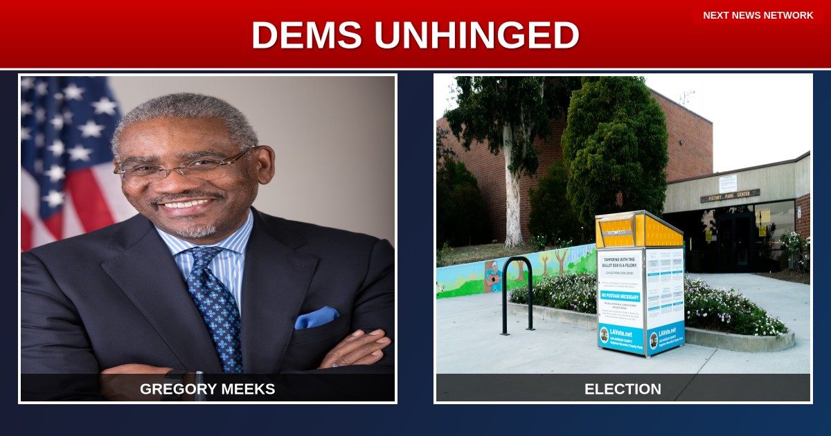 DESPERATE Dems UNHINGED: Rep. Meeks Claims Trump 'Stealing Election' for Requiring Voter ID